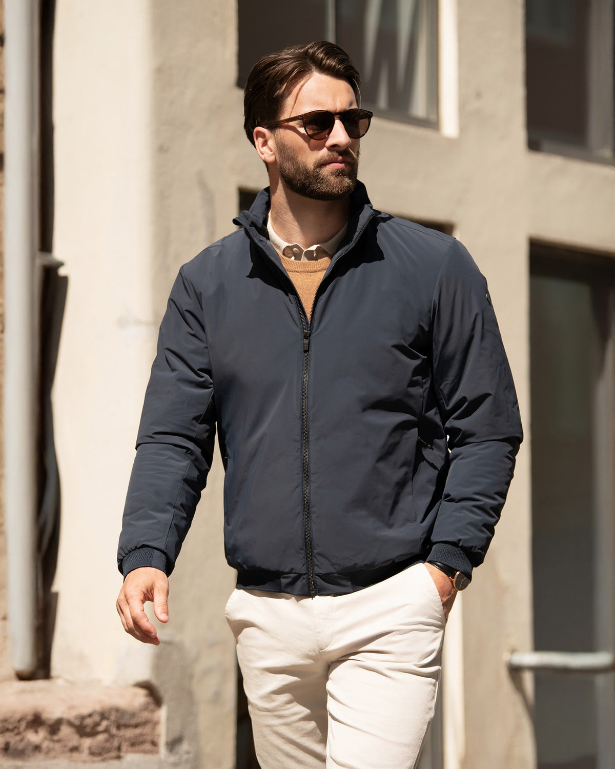 Eastlake Men Navy AW25 Modelimage