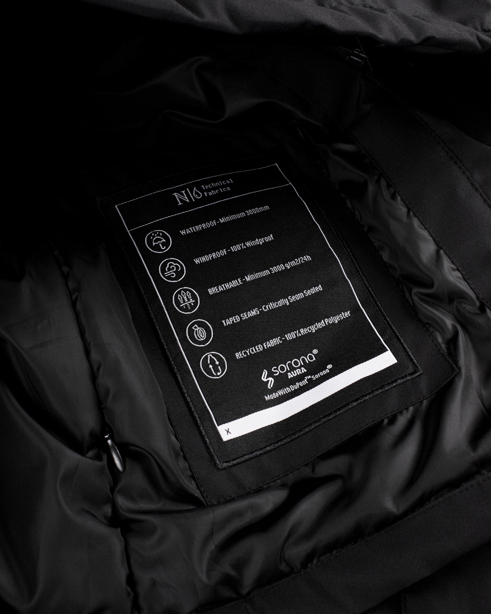 Abington Men Black Closeup 4