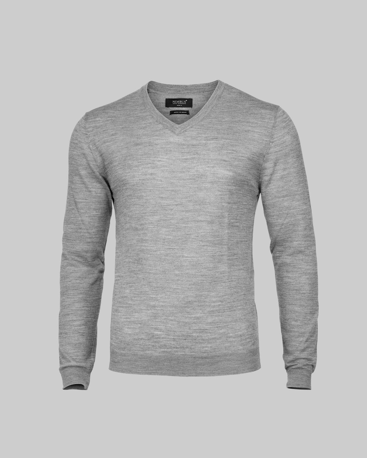 Ashbury Men Grey Melange Front