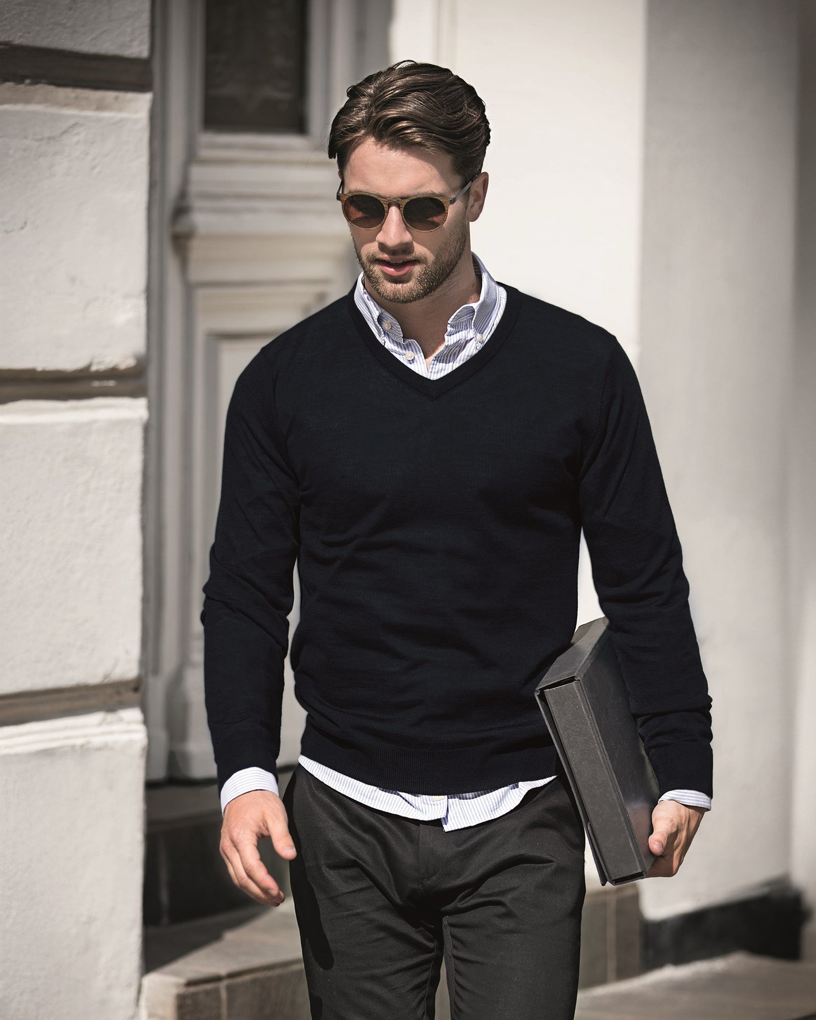 Ashbury Men Black Back