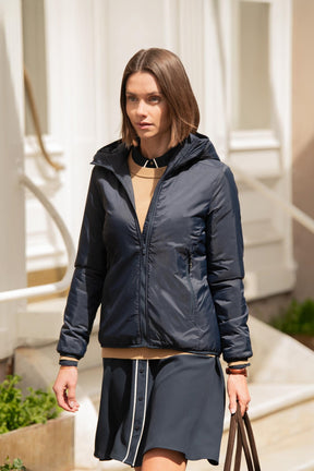 Aspen Women Navy AW25 Modelimage