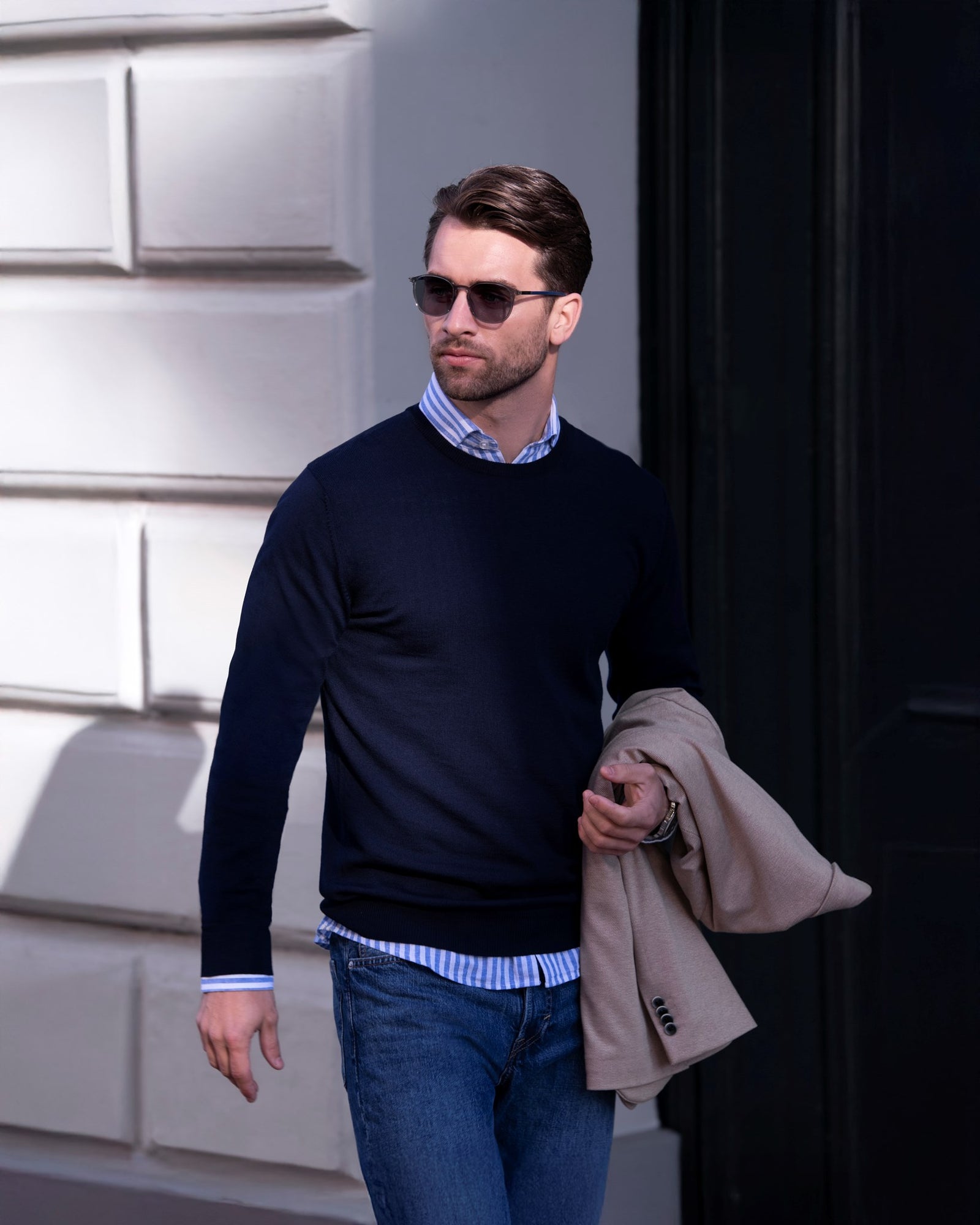 Beaufort Men Black Back