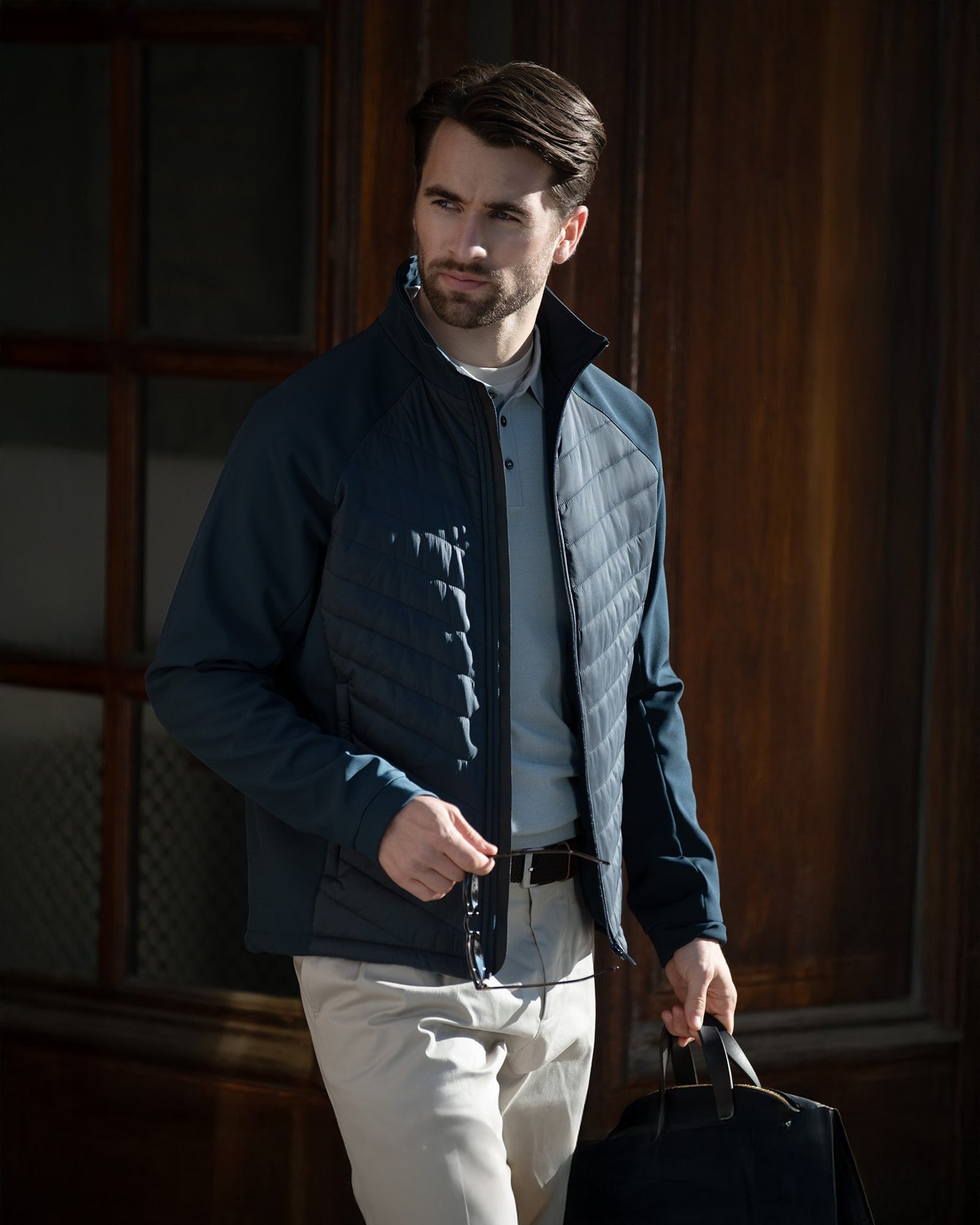 Bloomsdale Men Black Back