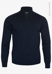 Brighton 1/4-Zip Men - Navy