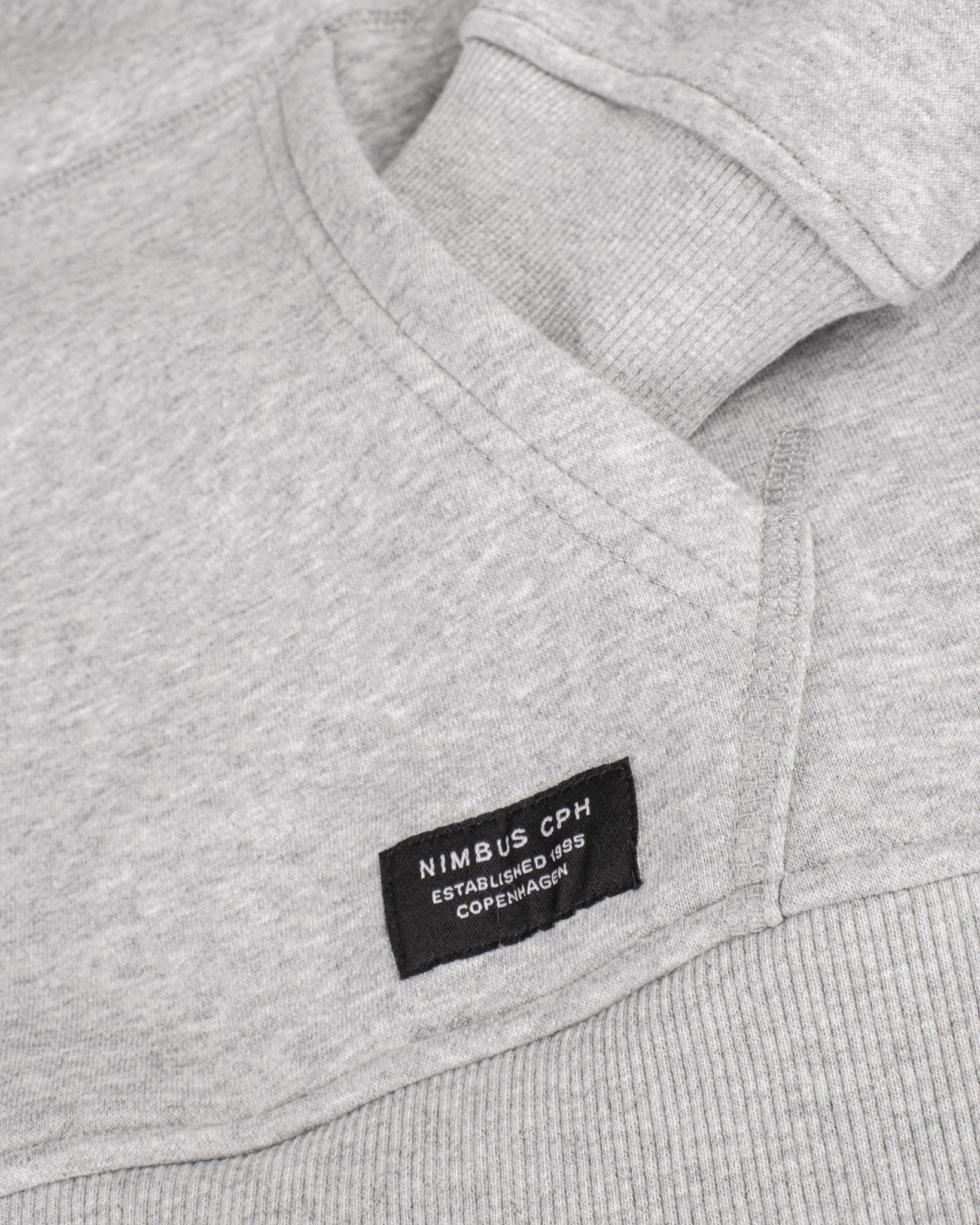 Brownsville Men Grey Melange Closeup 2