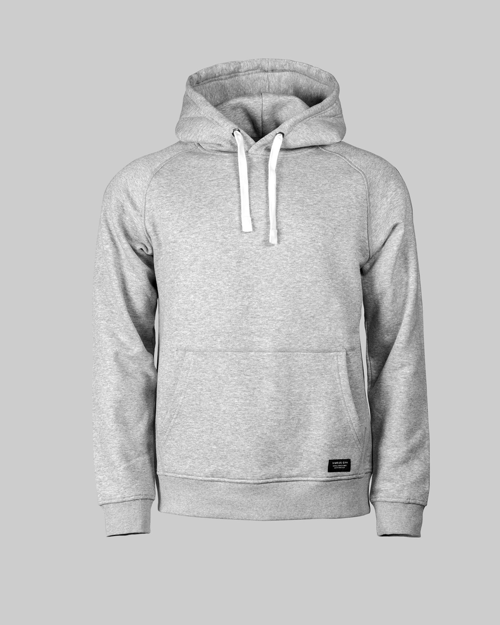 Brownsville Men Grey Melange Back