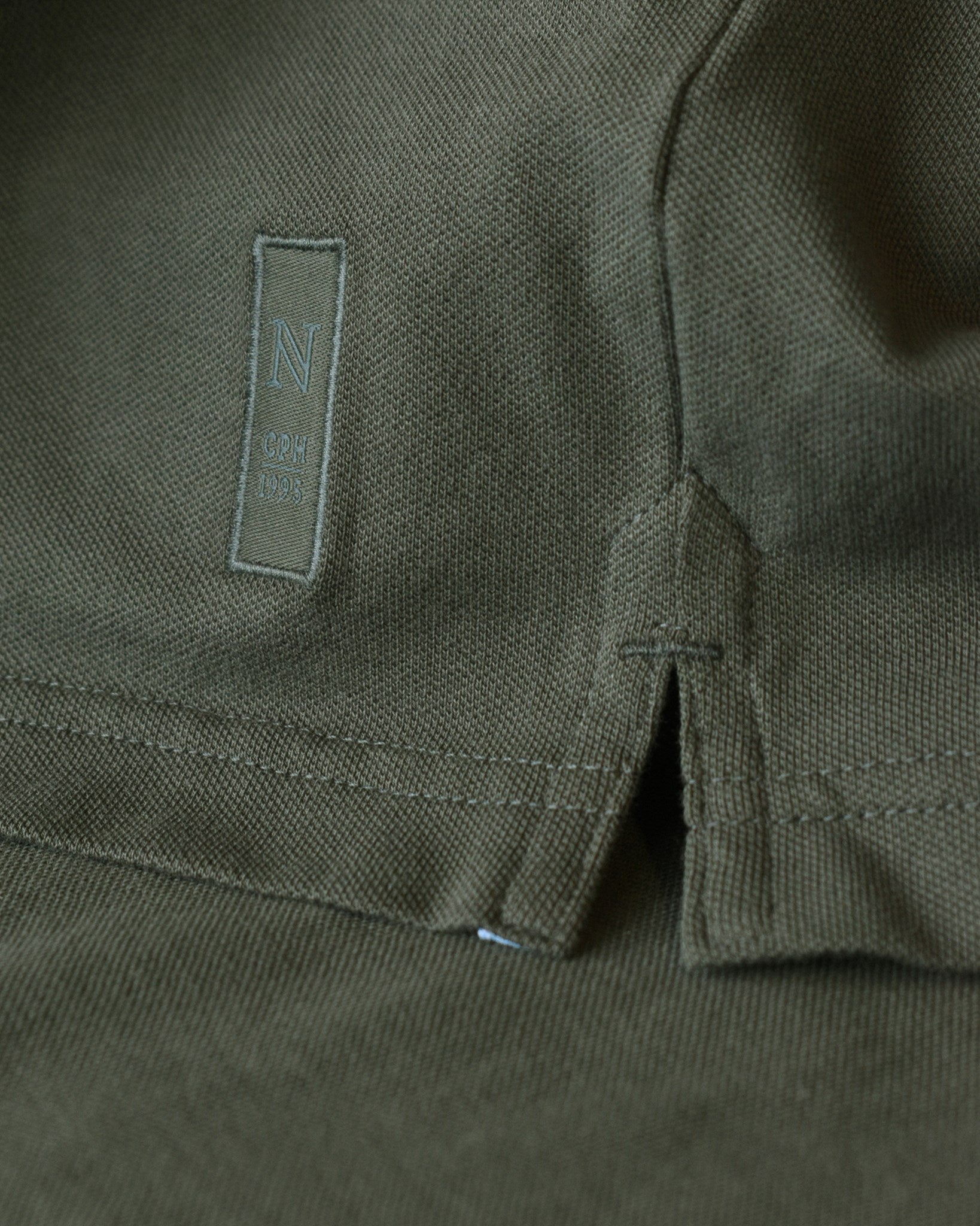 Carlington Men Olive Closeup 1