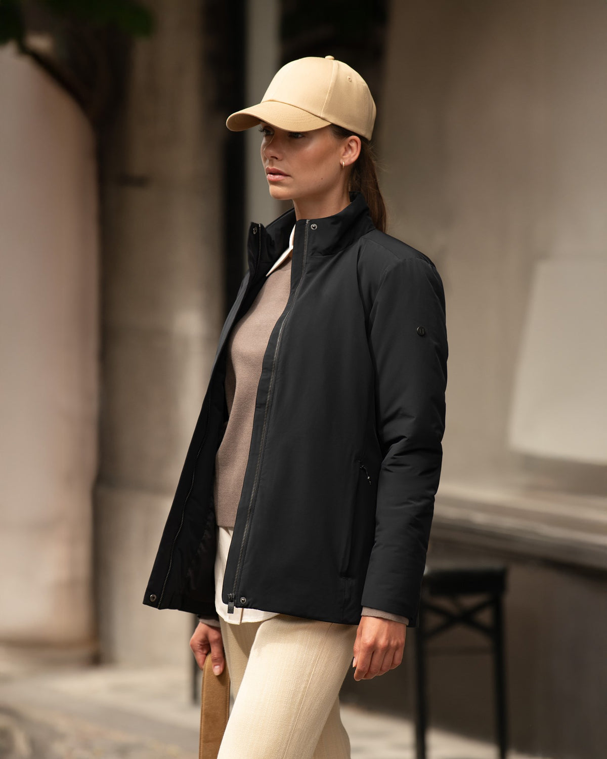 Eastlake Women Black AW24 Modelimage