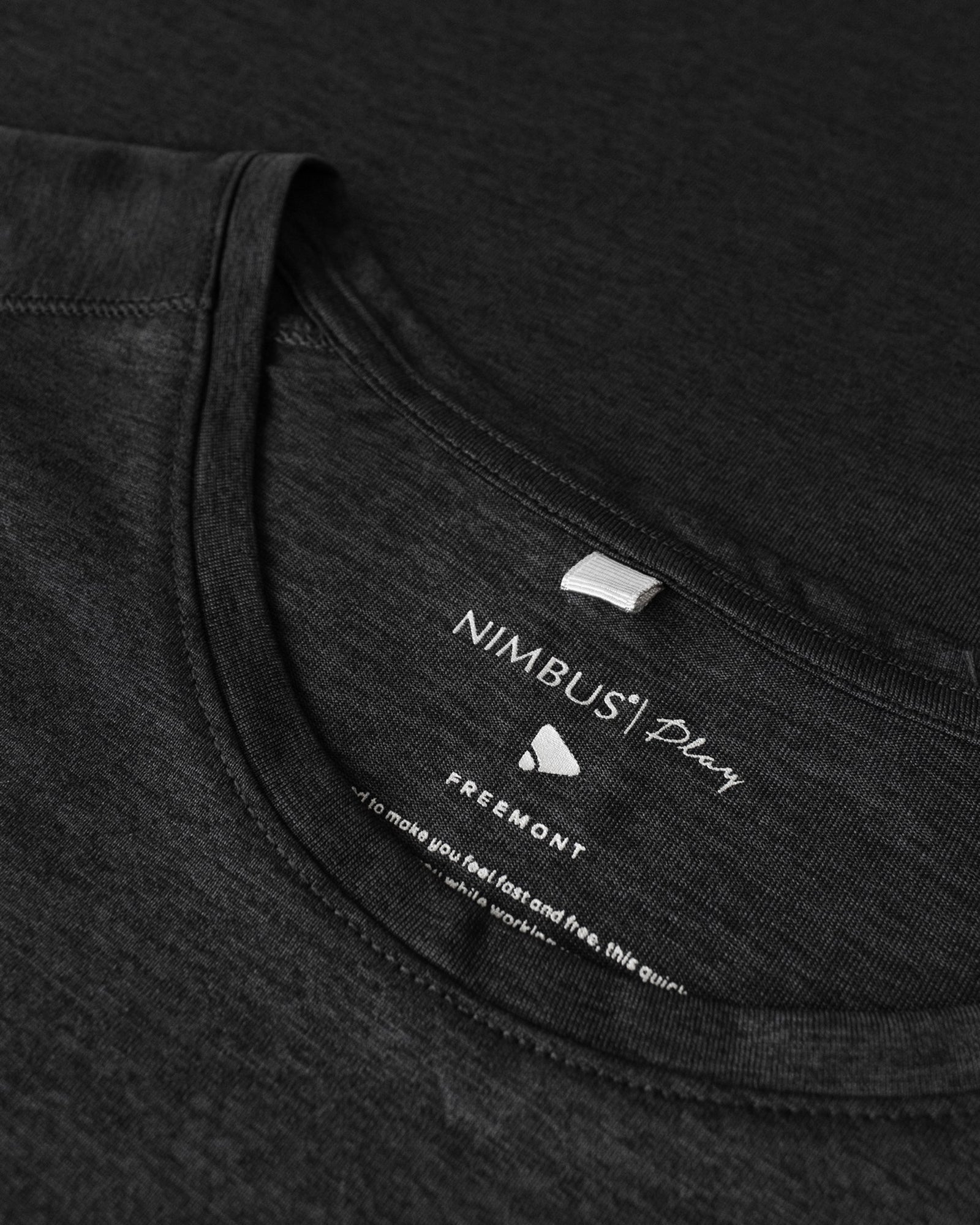 Freemont Woman Black Melange Back