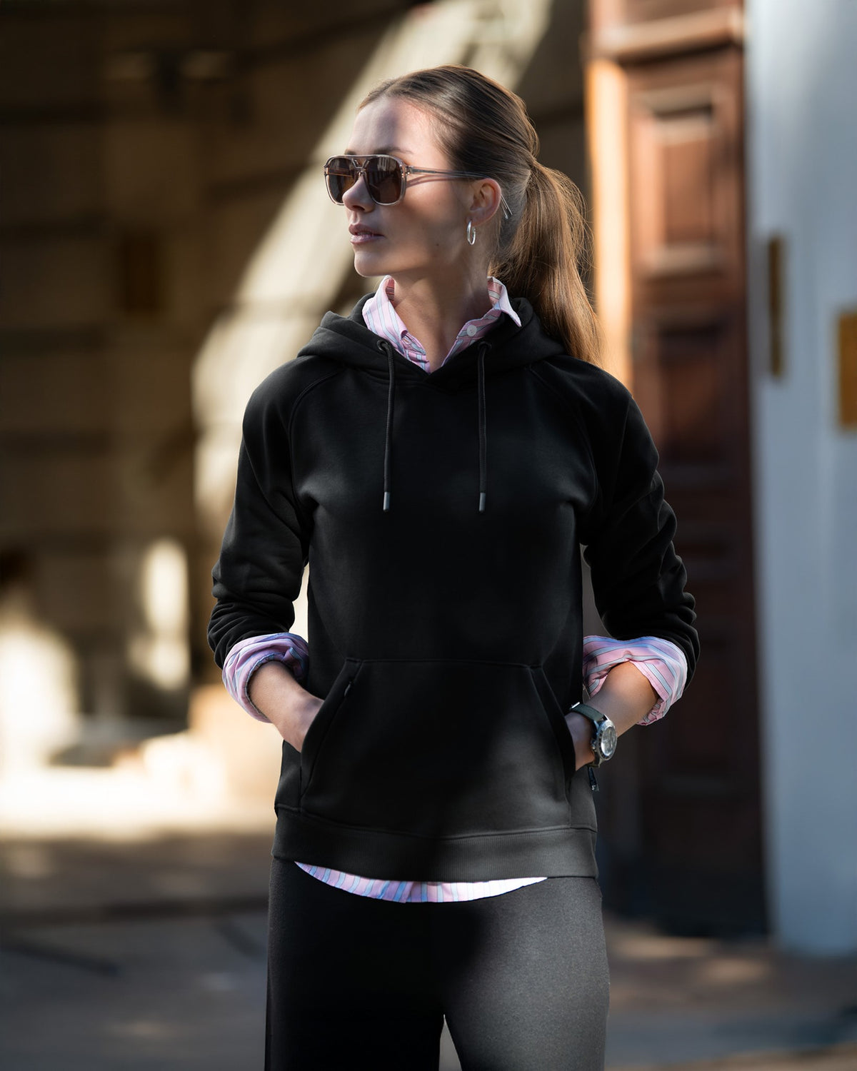 Fresno Women Black SS25 Modelimage