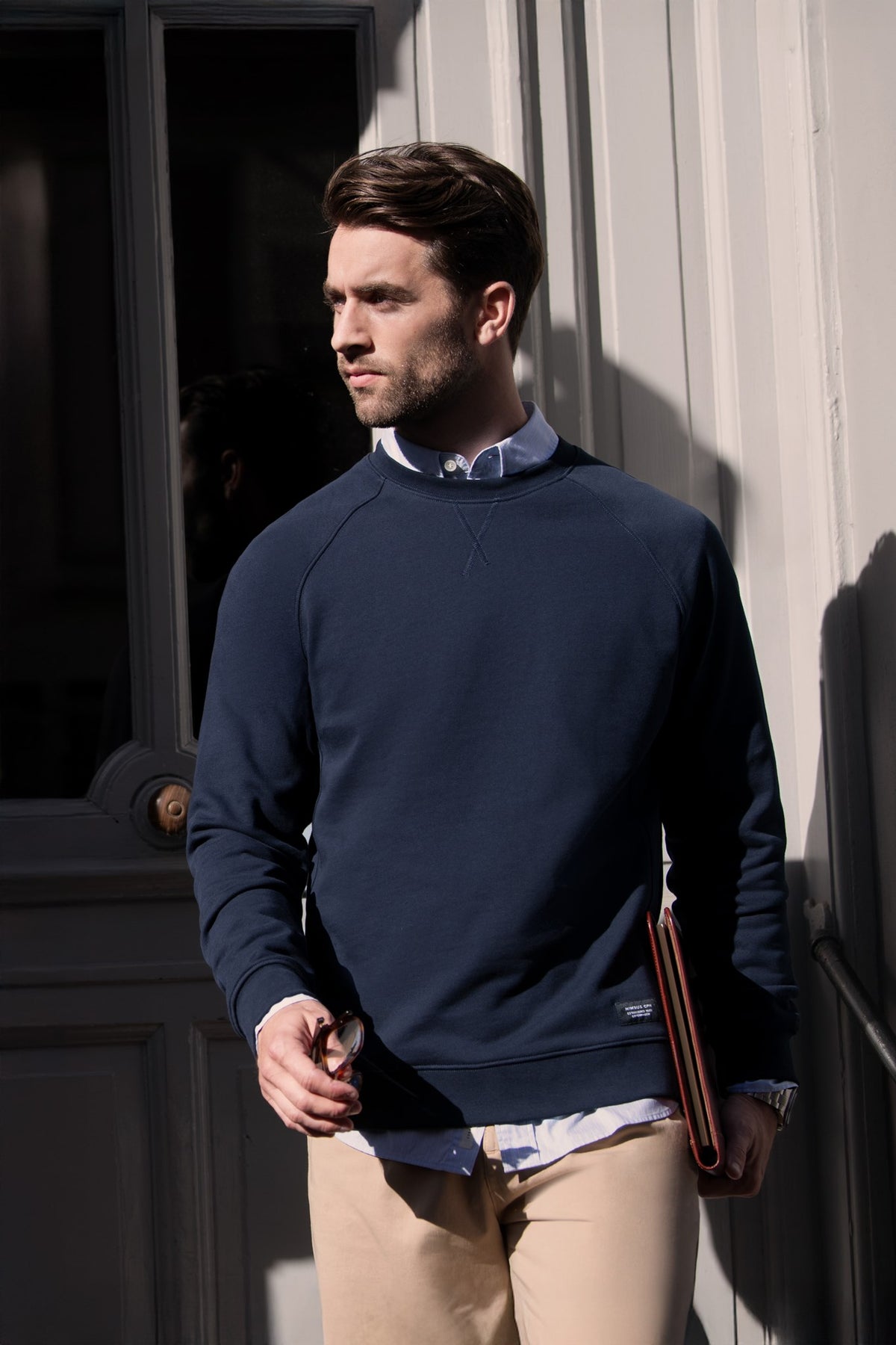 Georgetown Men Dark Navy SS26 Modelimage