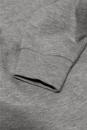 Georgetown Men Women Grey Melange Closeup 3