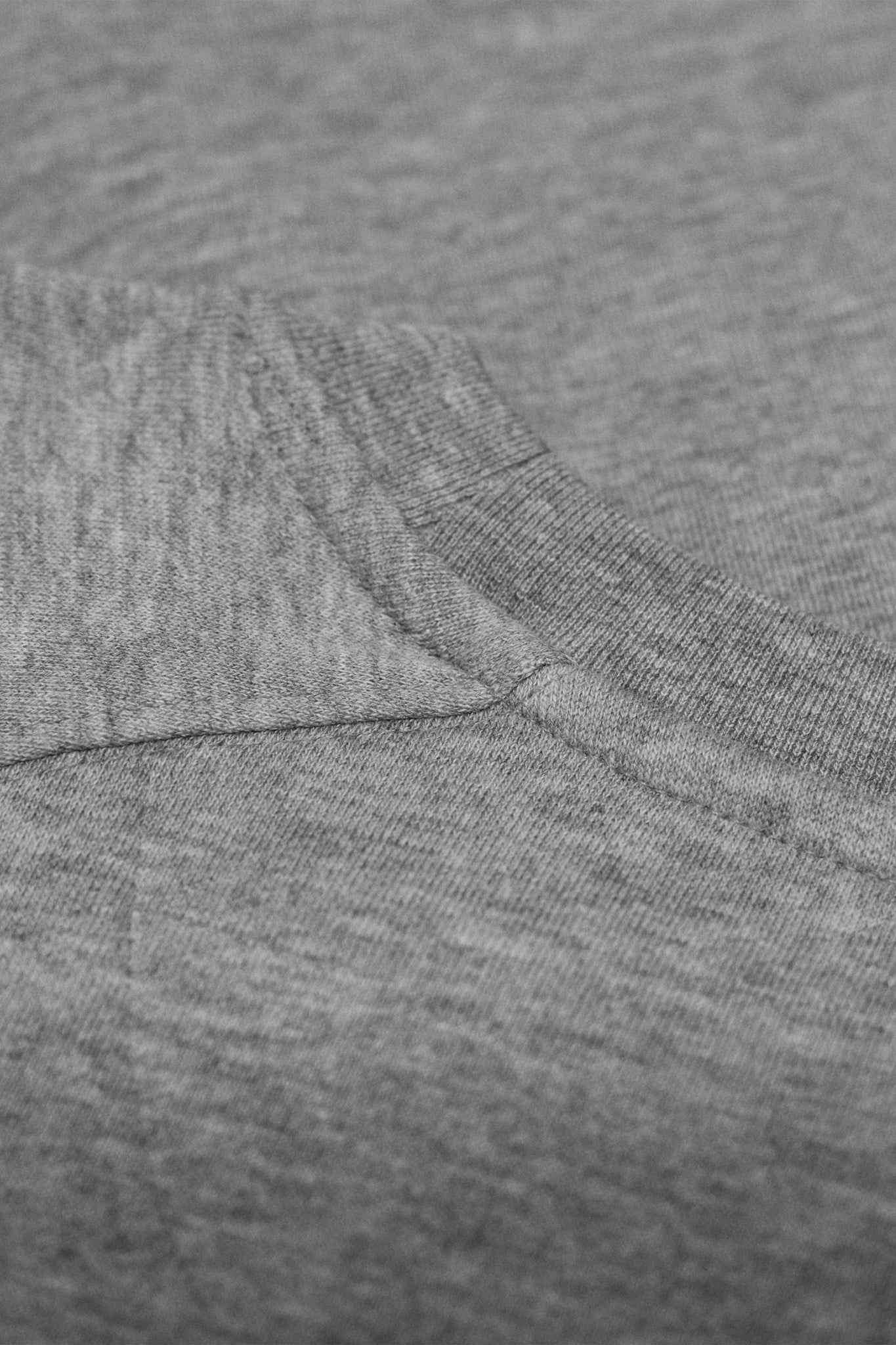 Georgetown Men Women Grey Melange Closeup 5