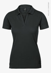 Harvard V-Neck Women - Charcoal