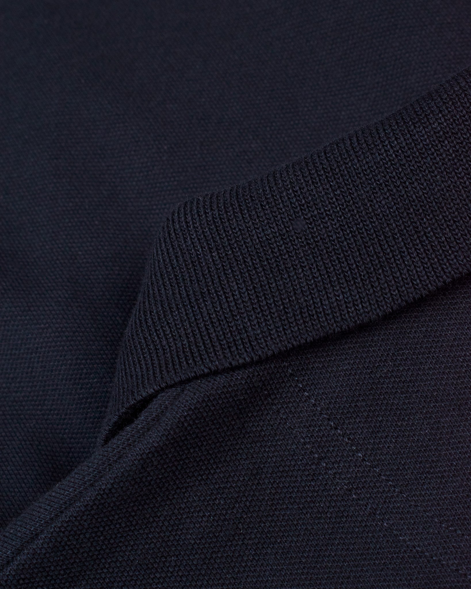 Harvard V Neck Women Dark Navy Closeup 3