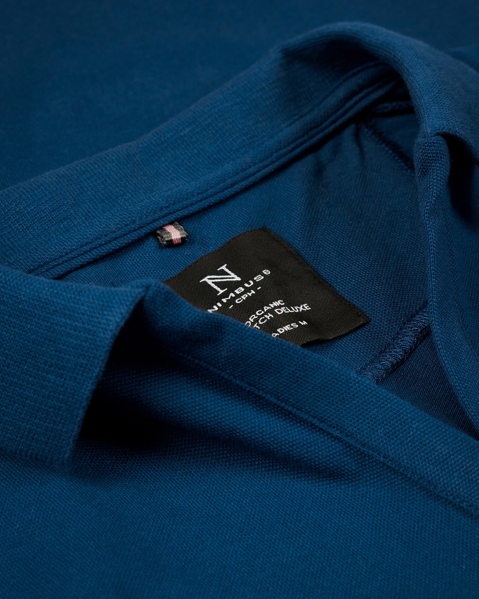 Harvard V Neck Women Indigo Blue Back