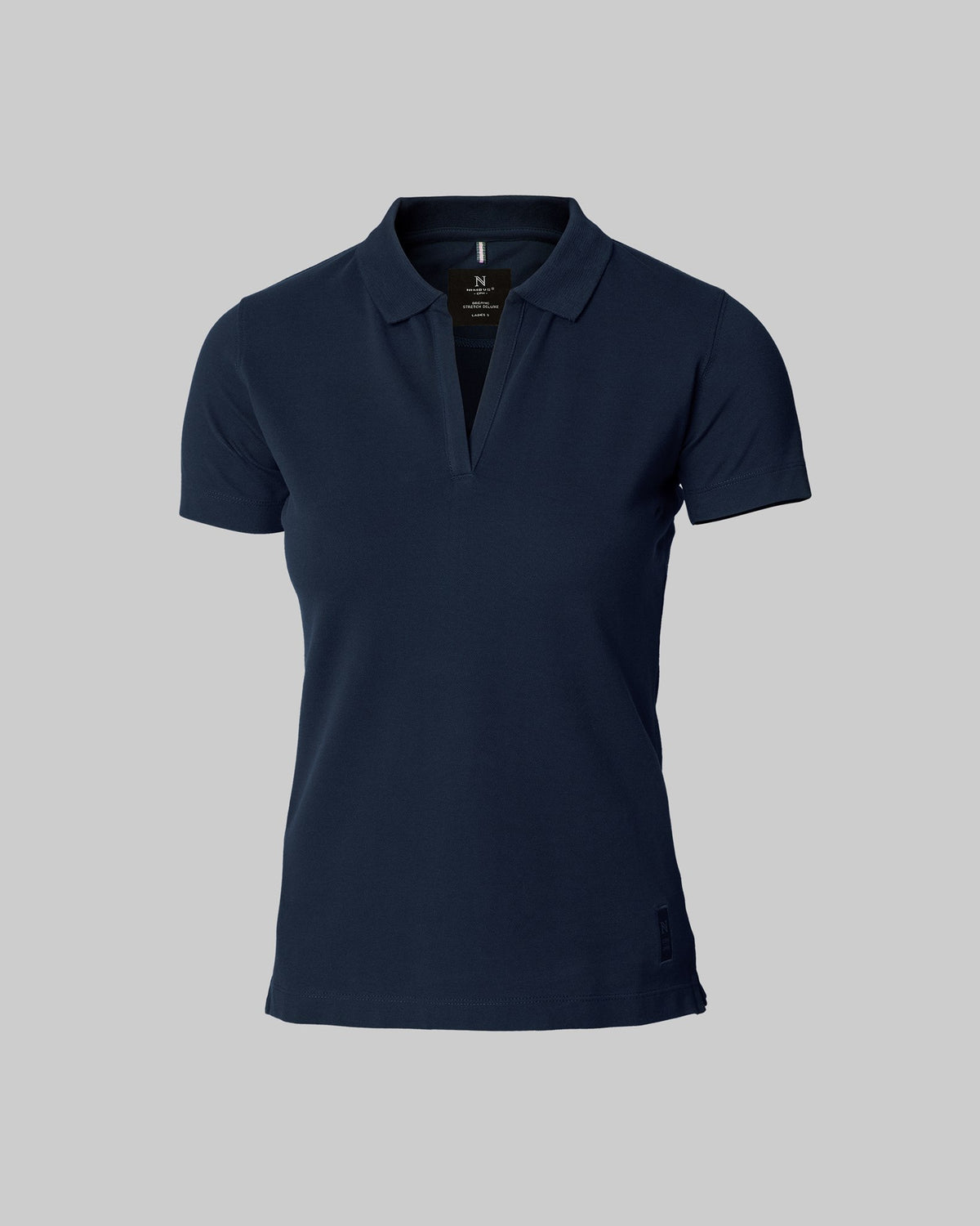 Harvard V Neck Women Navy Front