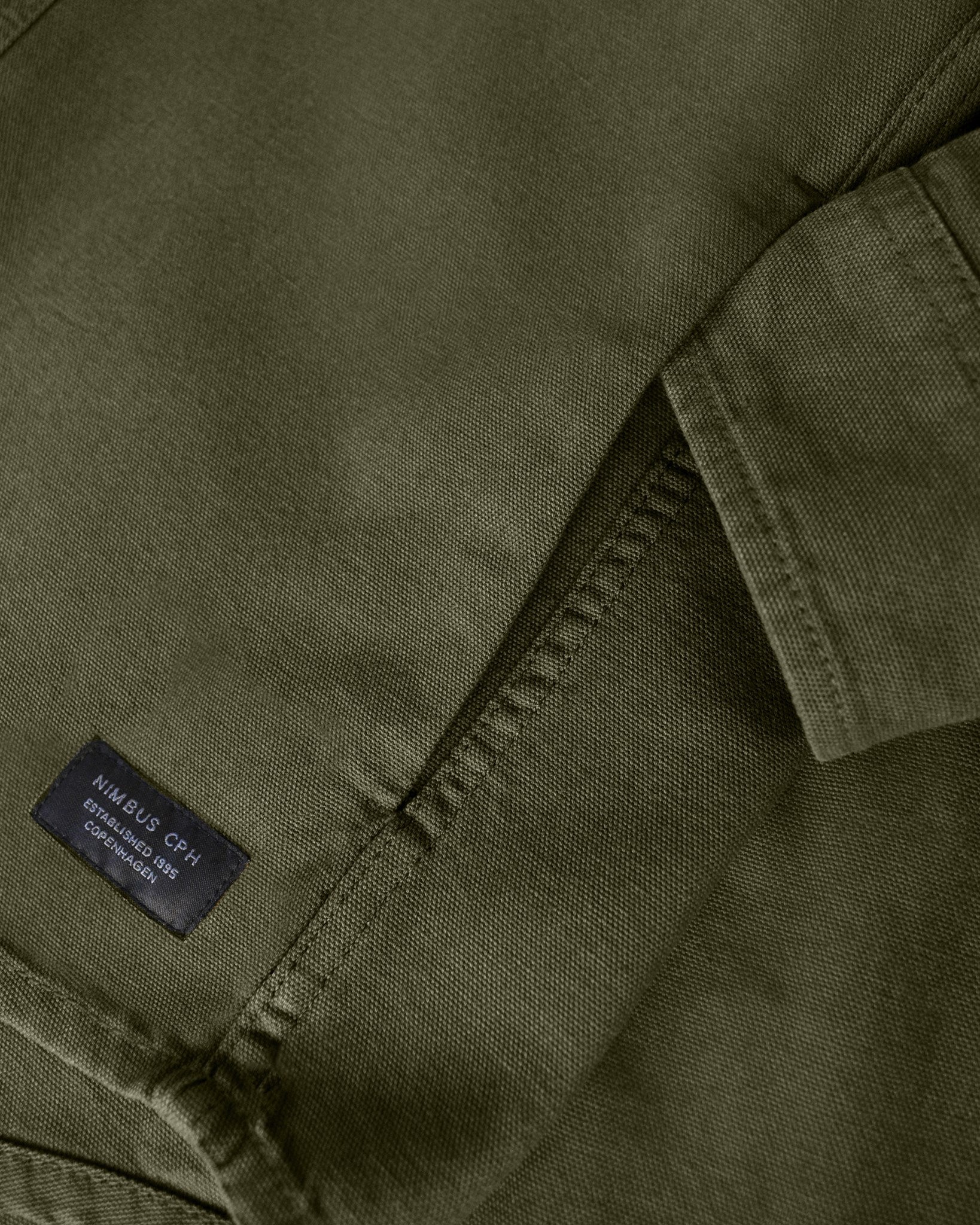 Napa Unisex Olive Closeup 3