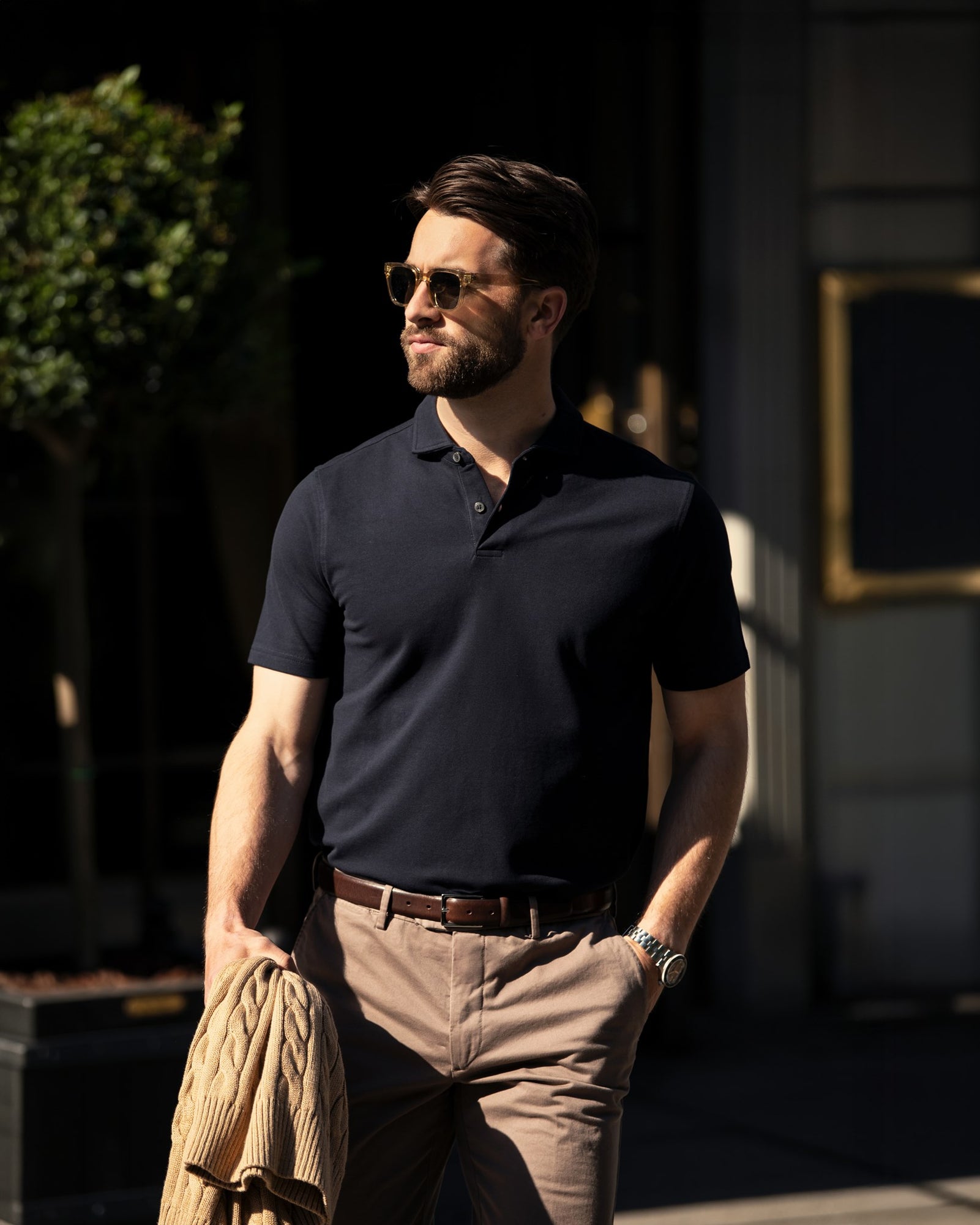 Princeton Men Dark Navy Back