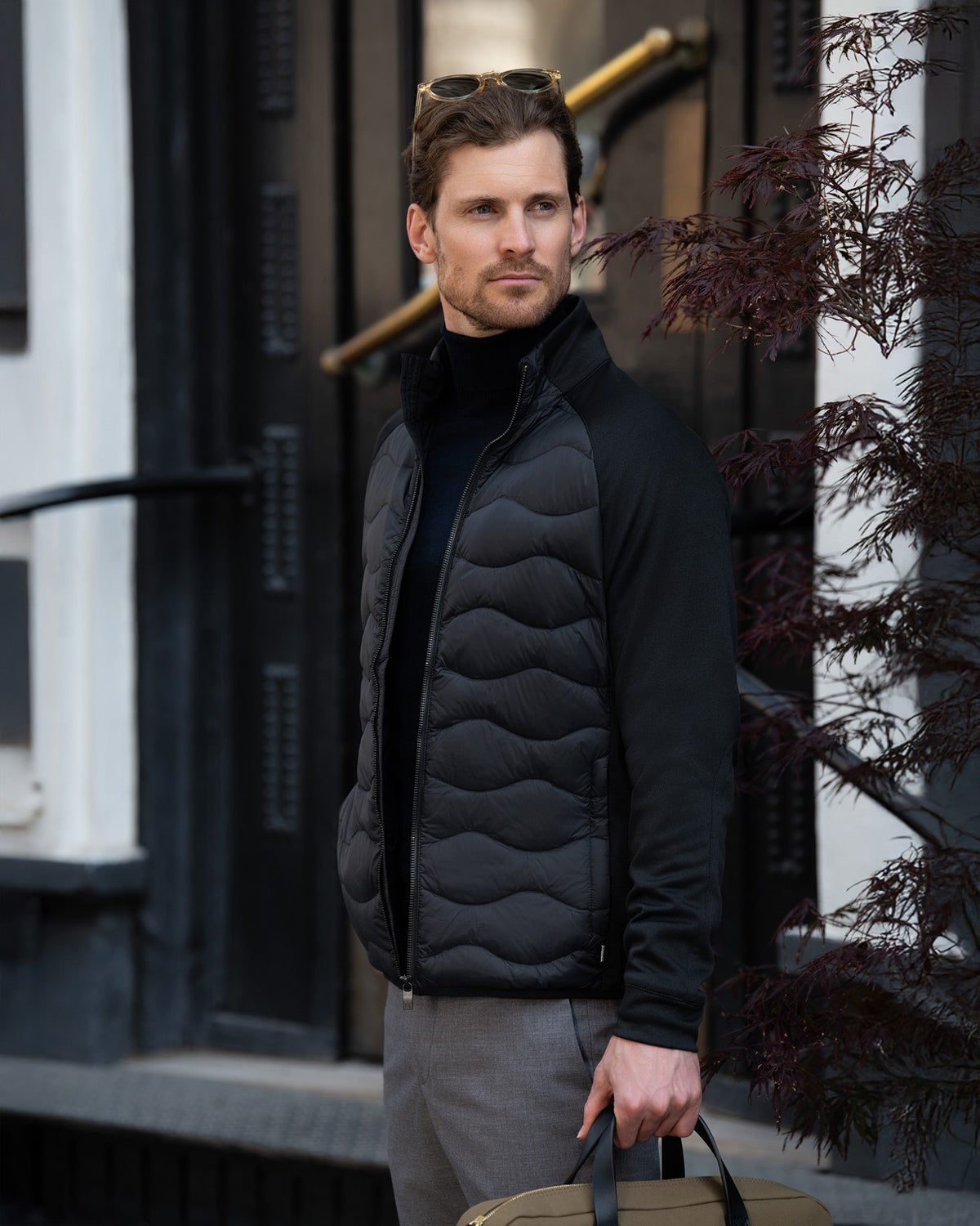 Stillwater Men Black AW23 Modelimage