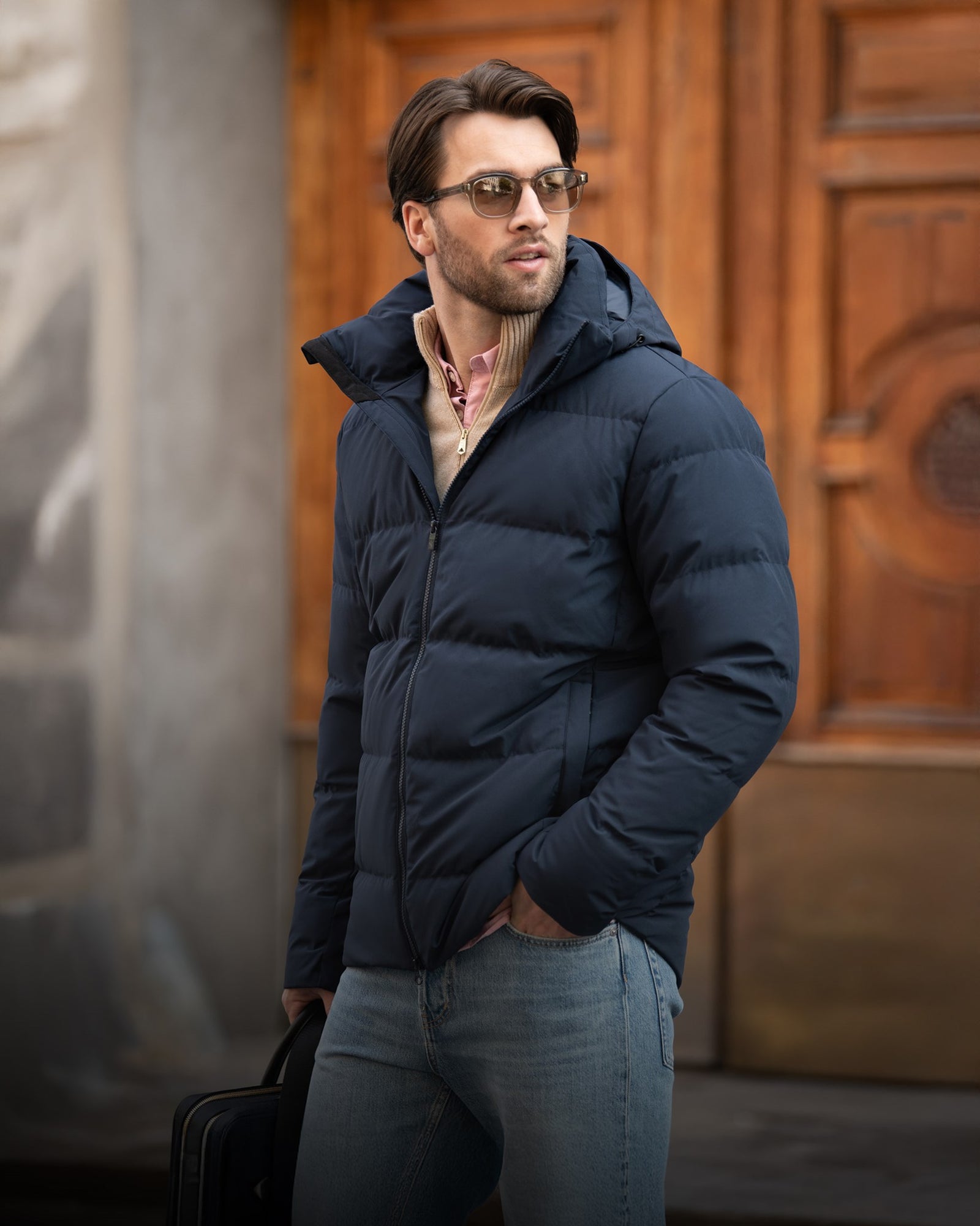 Telluride Unisex Navy Back