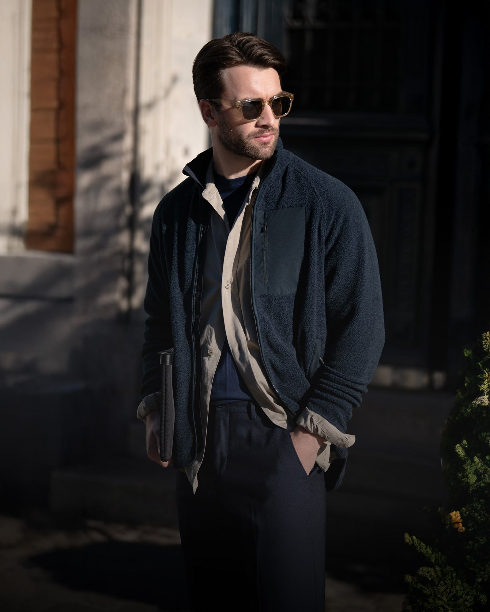 Timberlake Men Navy Back