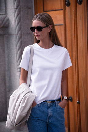 Venice Women White SS26 Modelimage