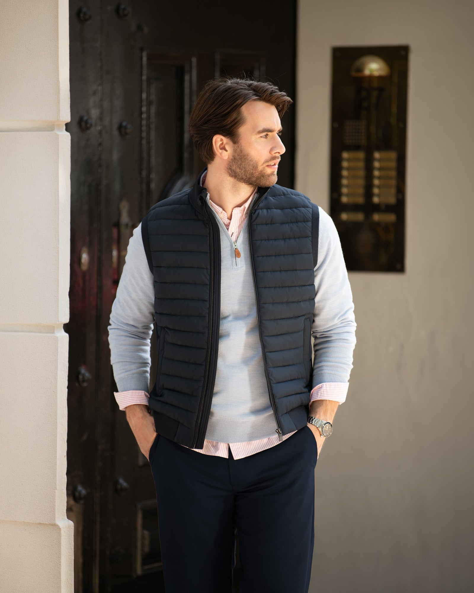 Vesper Men Navy Back