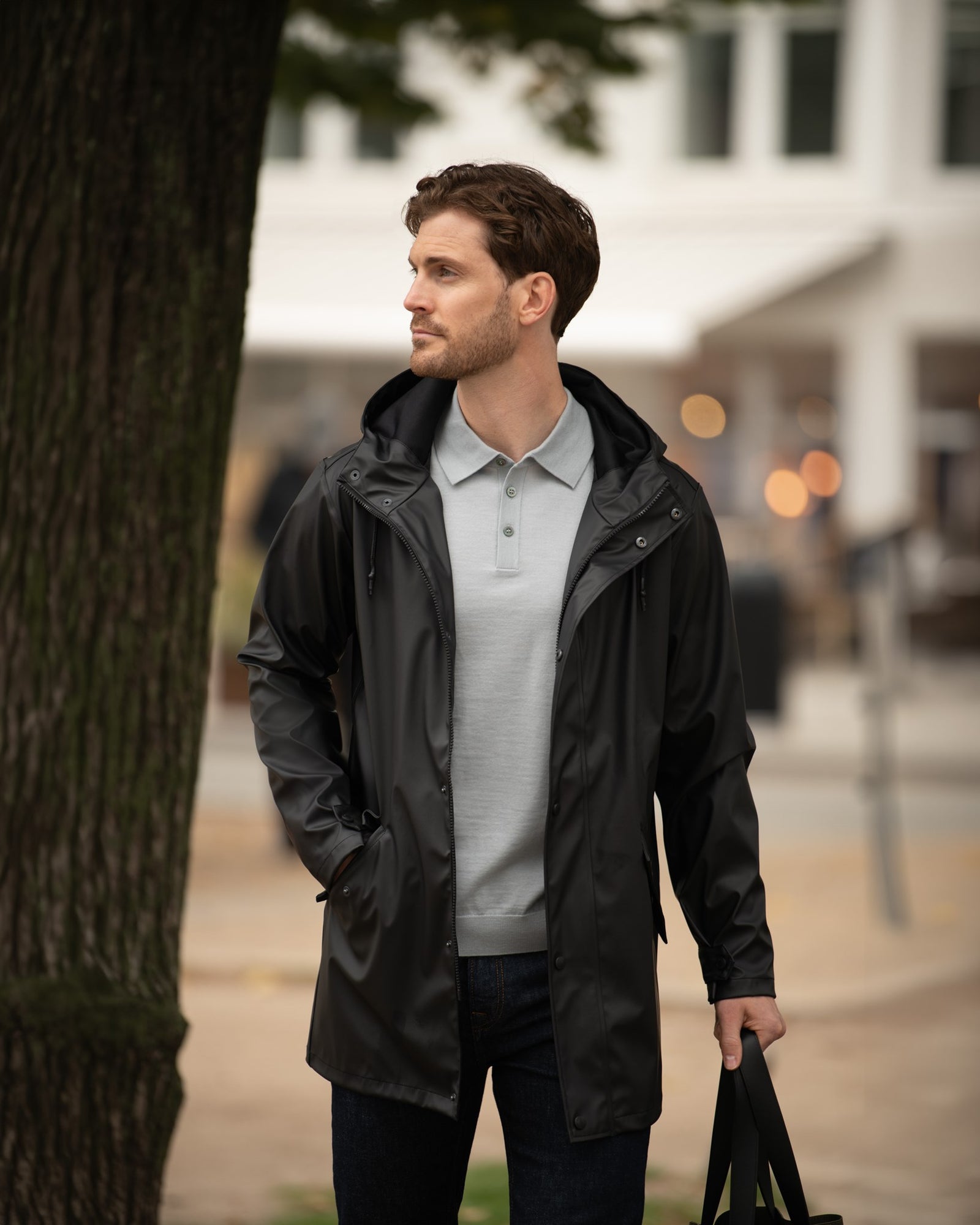 York Unisex Black Back